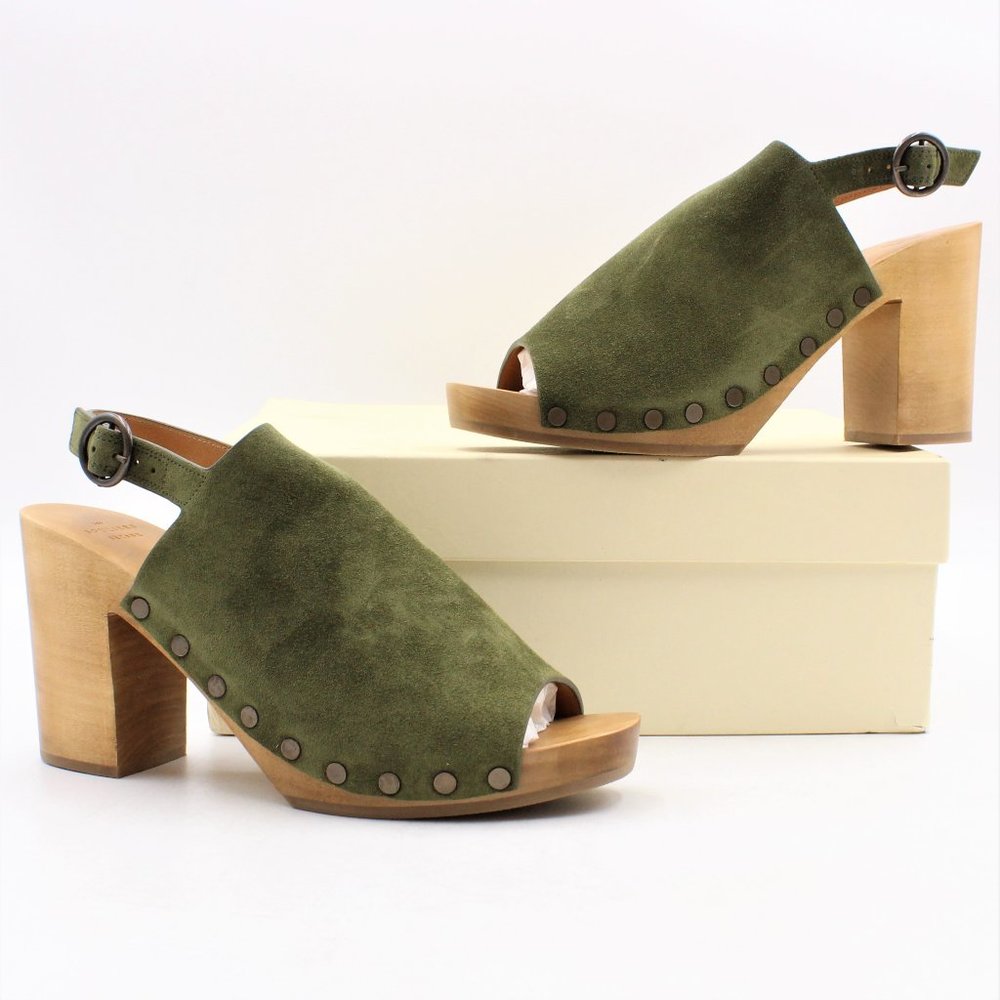 New in Box Sezane Dakota High Clogs in Women's Size 39